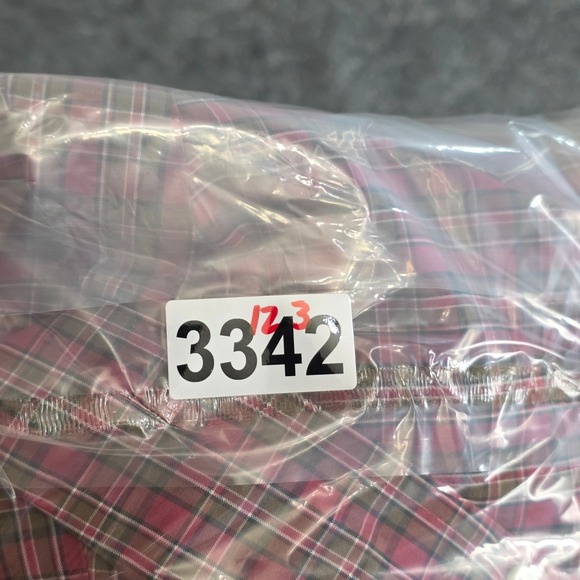 Ralph‎ Lauren Shirt Mens XL Red Tan Plaid Classic Fit Long Sleeve Button Down - Picture 9 of 9